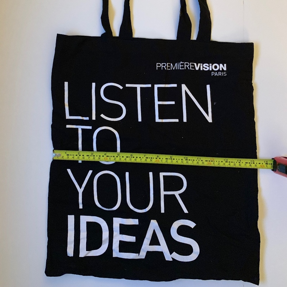 Reusable IDEAS/COLORS Shopping Tote - 13" X 17"